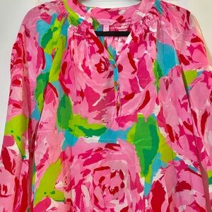 Lilly Pulitzer Elsa Hotty Pink First Impression XS